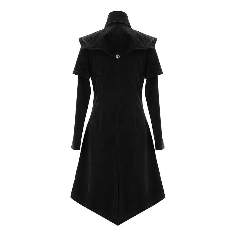 Amon Coat with Cape Collar