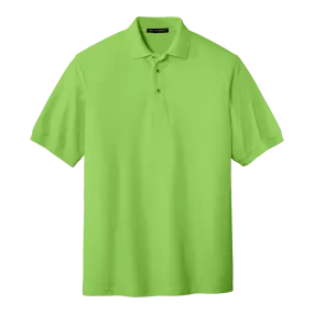 B1308M Mens Silk Touch Polo