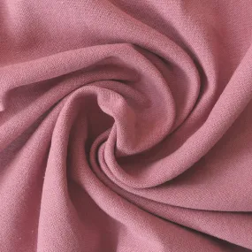 Cotton Linen Blend - Dusky Rose Pink