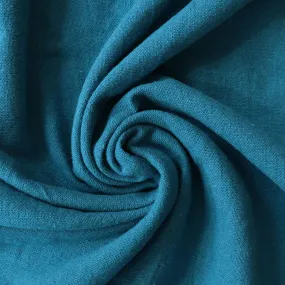 Cotton Linen Blend - Viridian Blue