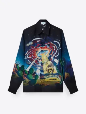 Cowboy De L'Espace Silk Shirt