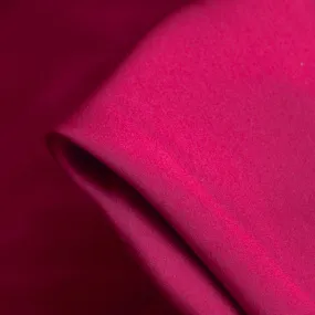 Crimson Silk Satin