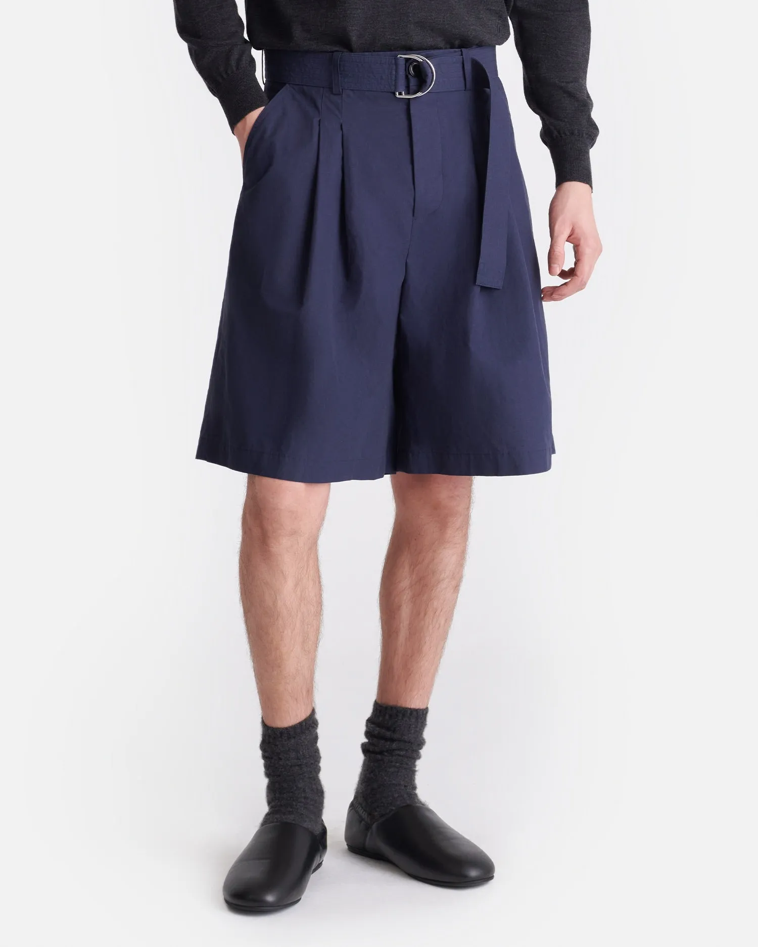 Derulo - Tailored Shorts - Navy