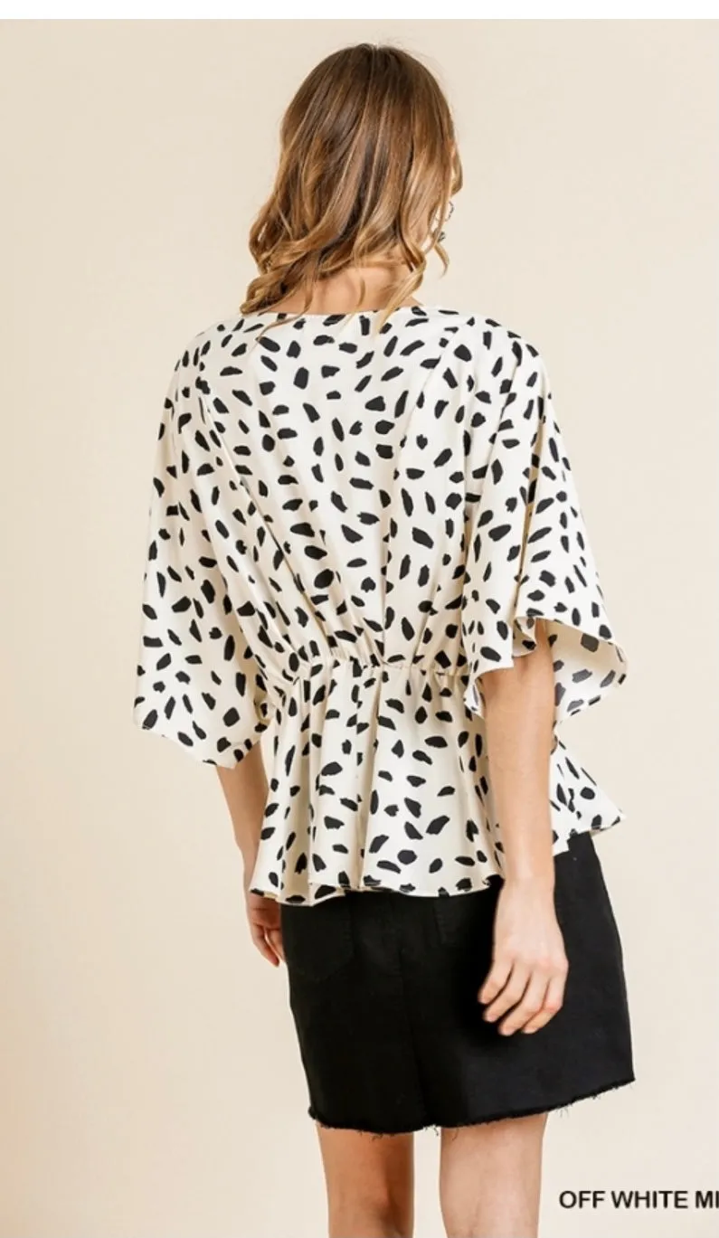 Dreamy Dalmation Top