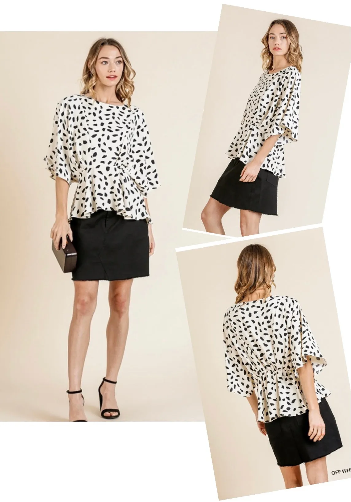 Dreamy Dalmation Top