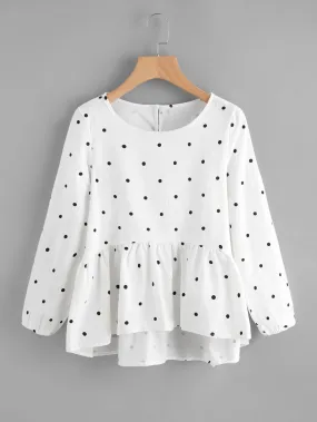 Echo Polka Blouse