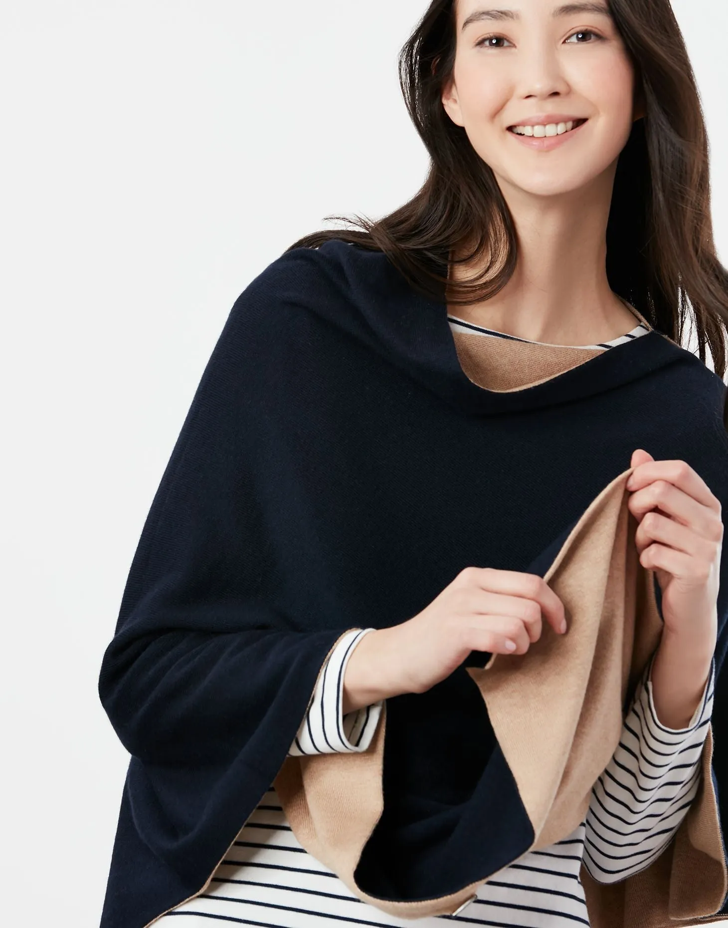 Joules Beatrice Knitted Cape