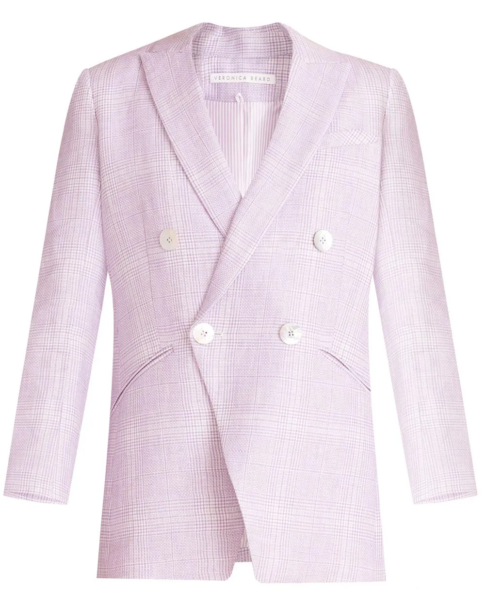 Lavender Check Nisha Dickey Jacket