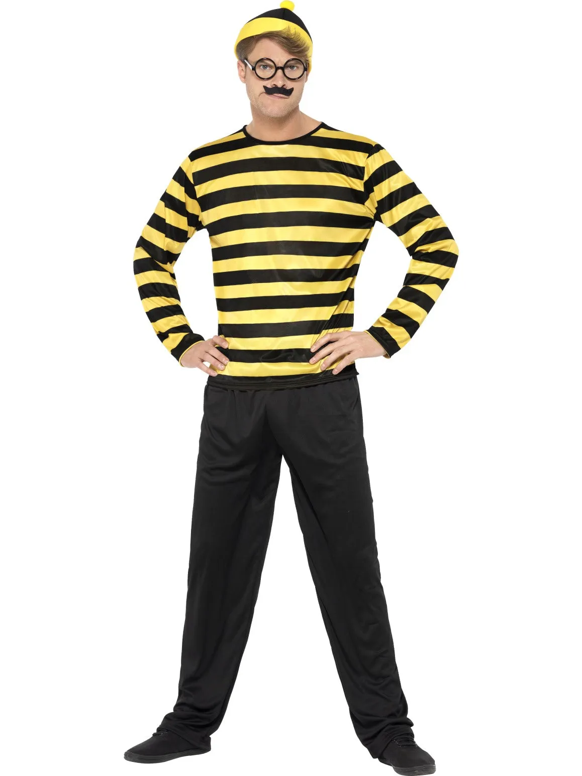 Mens Costume - Wheres Wally Odlaw