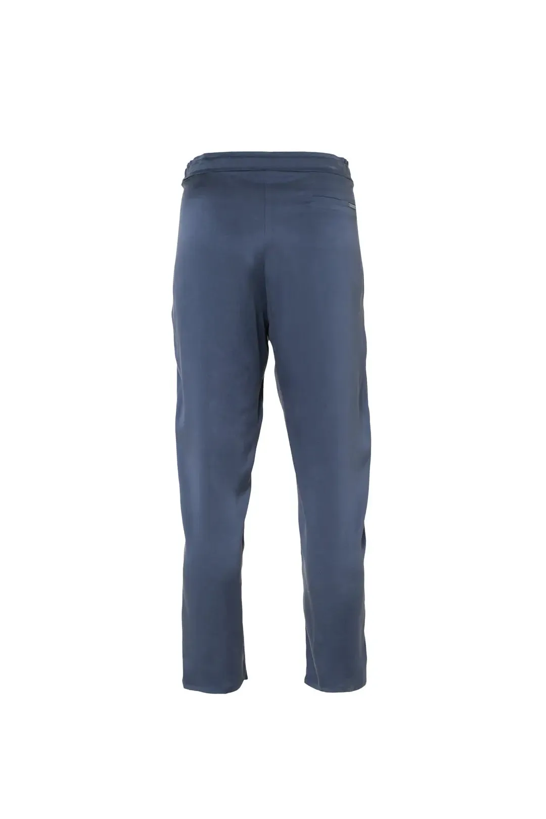 Navy Blue Pure Silk Audrey Women's Trousers