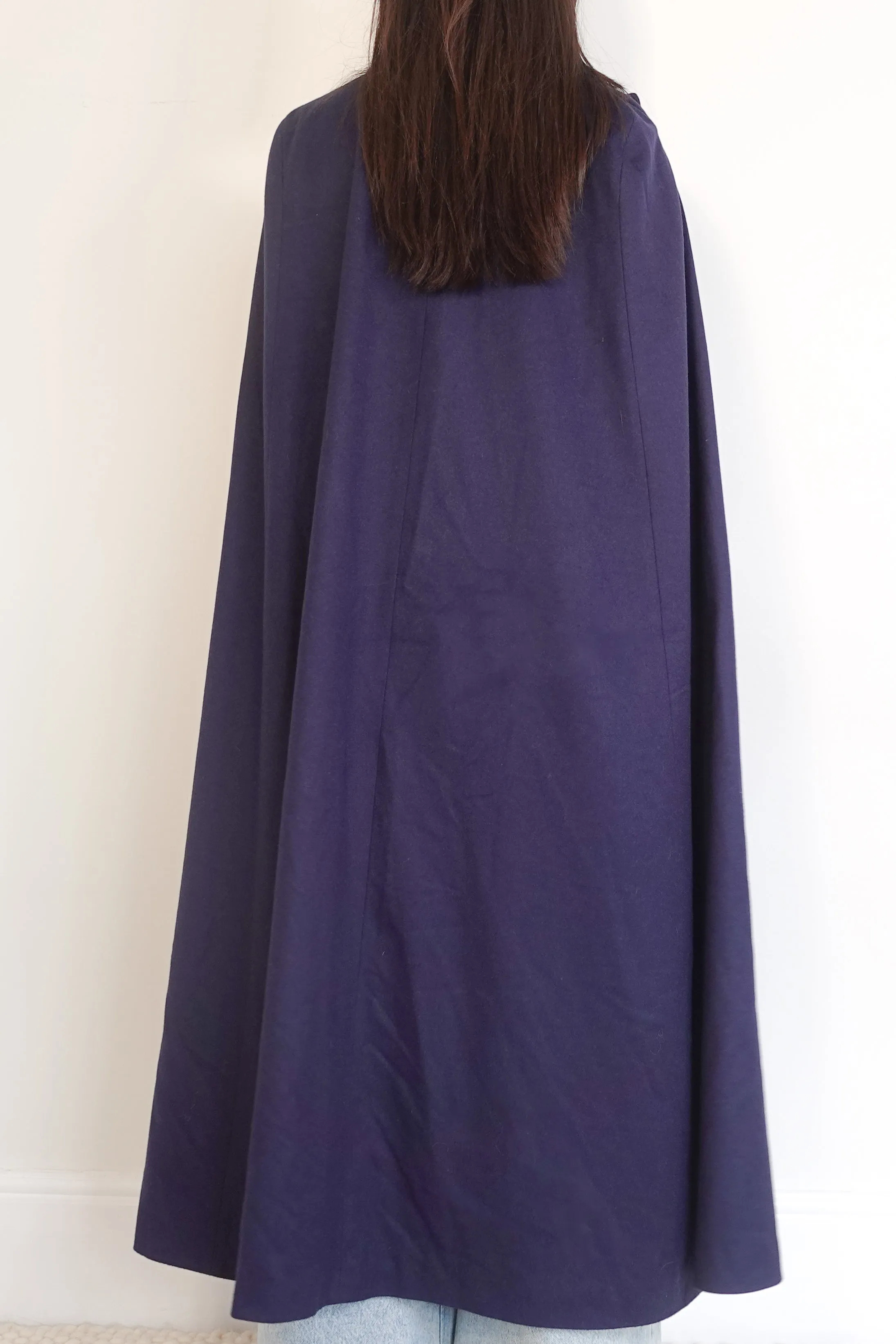 Navy cape