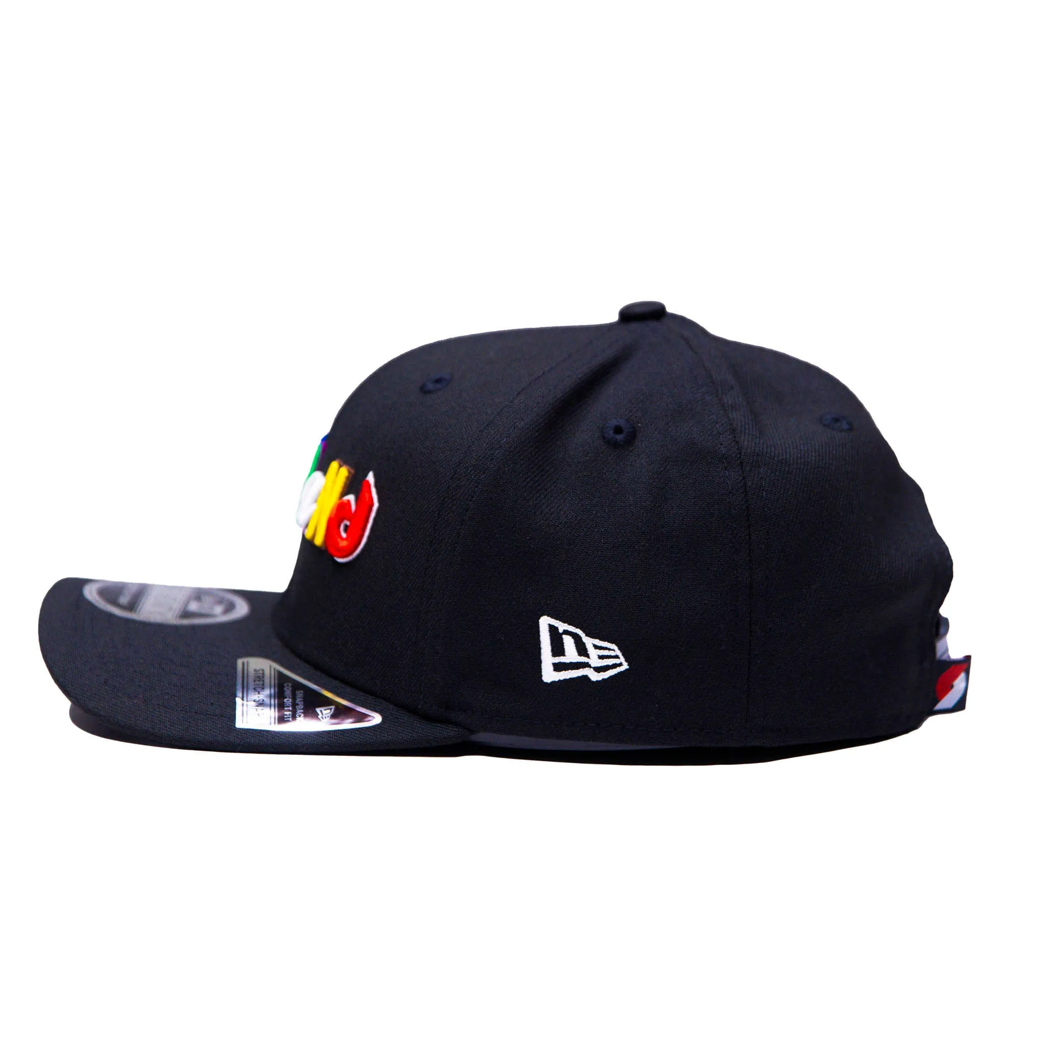 New Era Multi-font Portland Black 9FIFTY Snapback