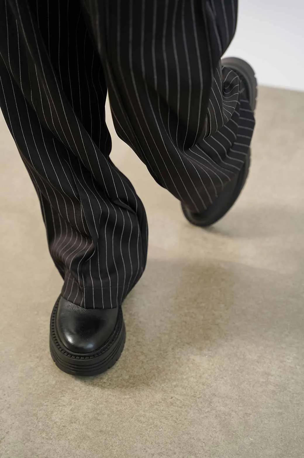 PINSTRIPE TAILORED PANTS