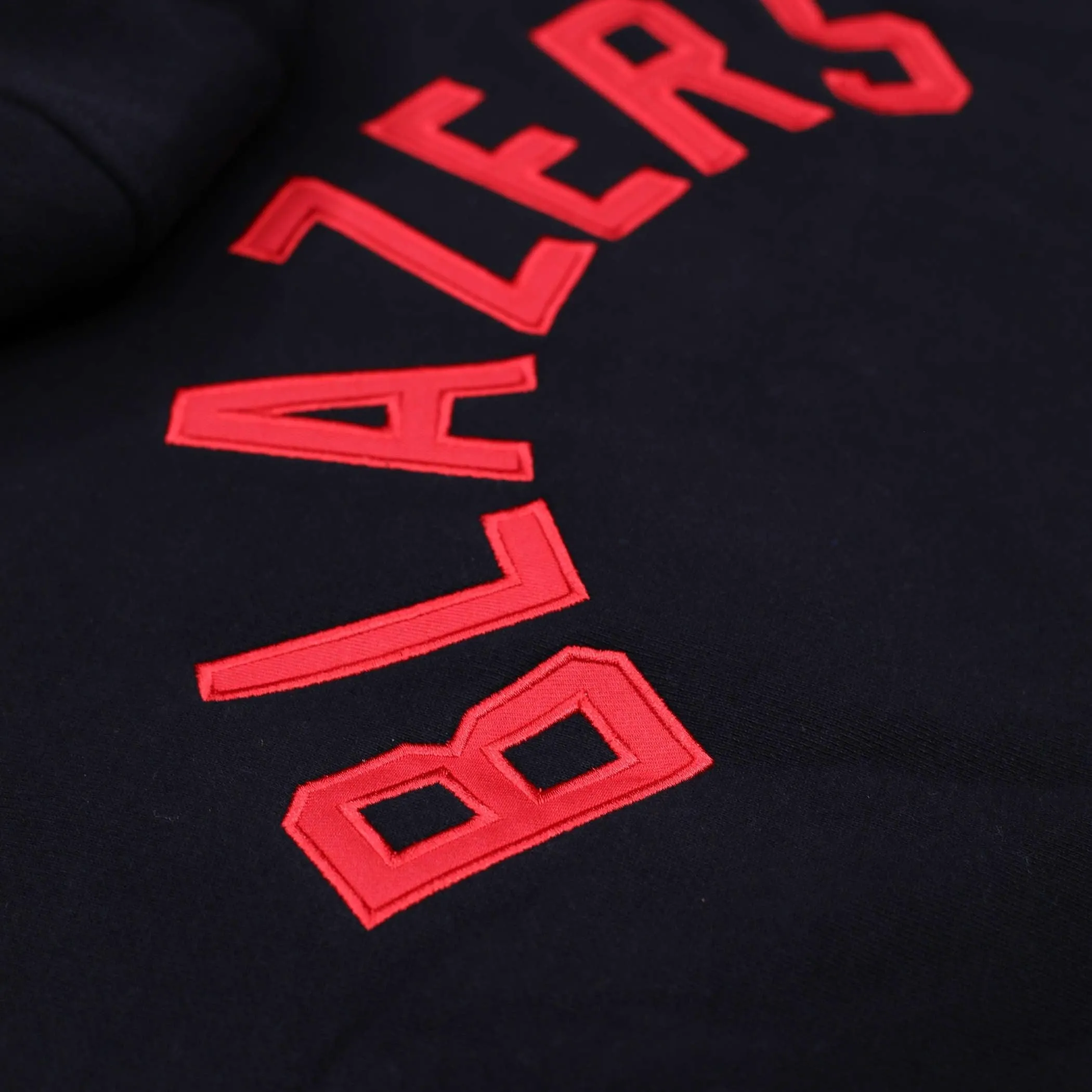 Portland Trail Blazers Alpha Industries X New Era Pinwheel Hoodie