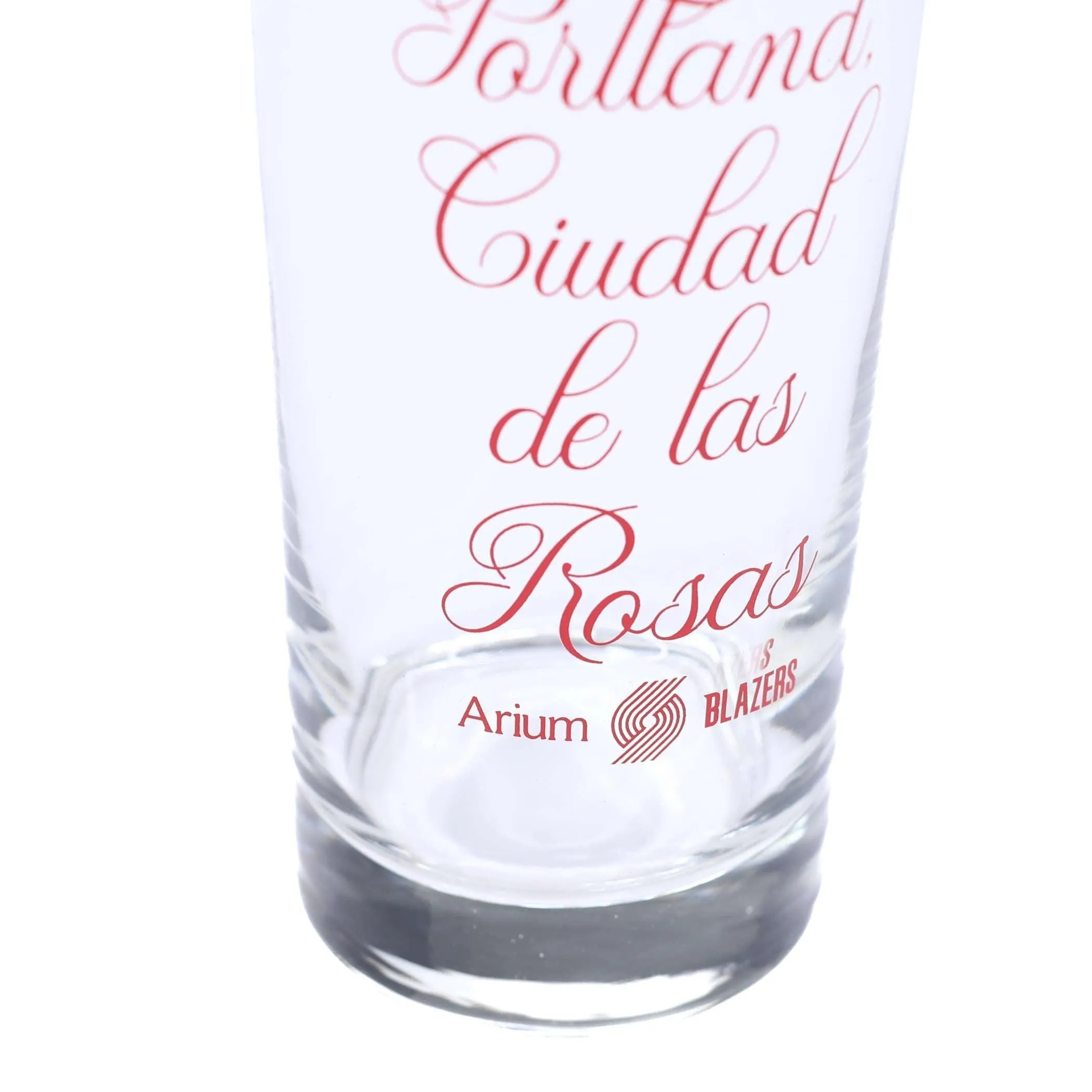 Portland Trail Blazers City Of The Roses Arium Glass Tumbler