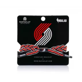 Rastaclat x NBA Portland Trail Blazers Bracelet - Black/Red/White