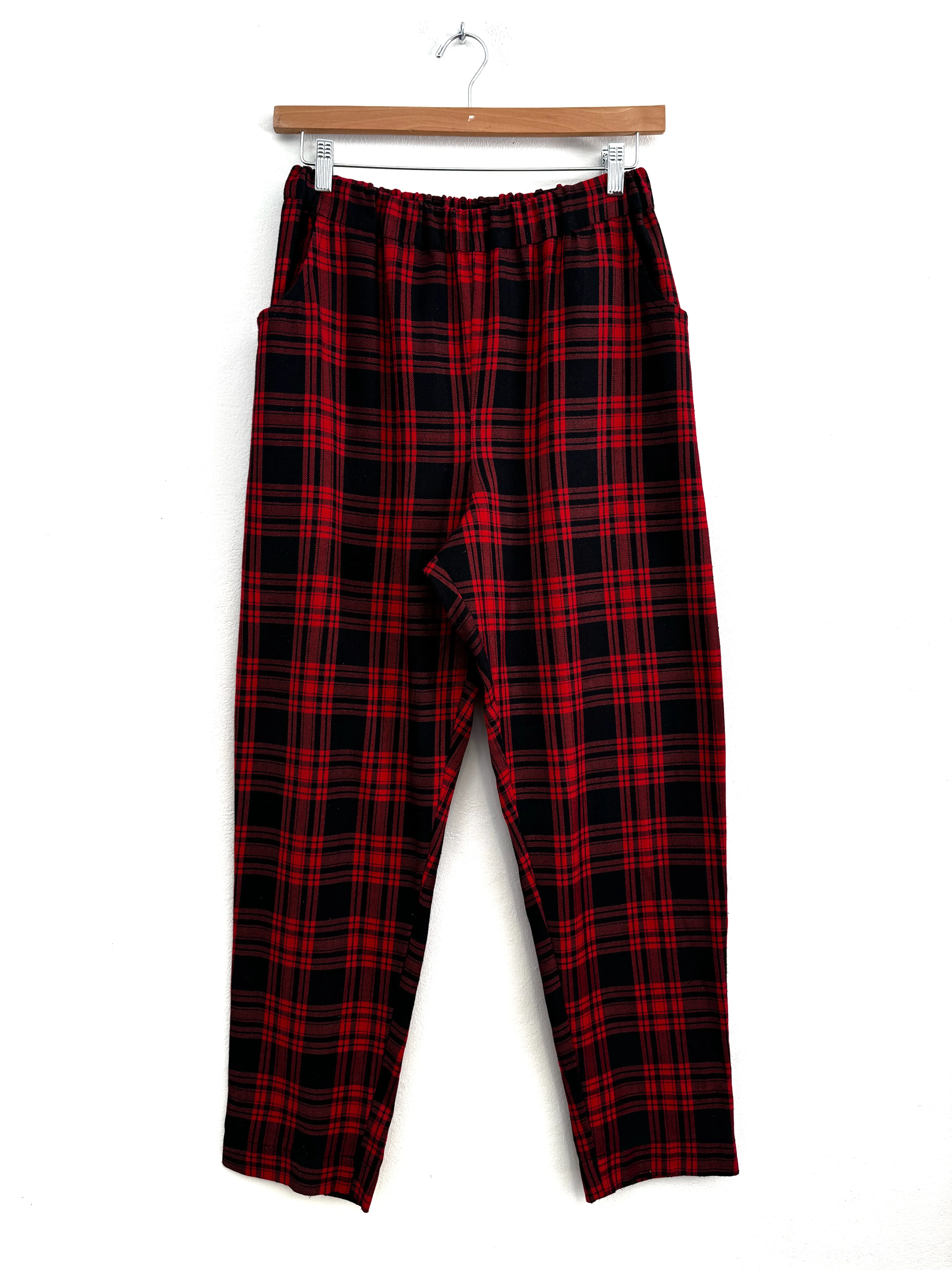 Red check set - Size 34