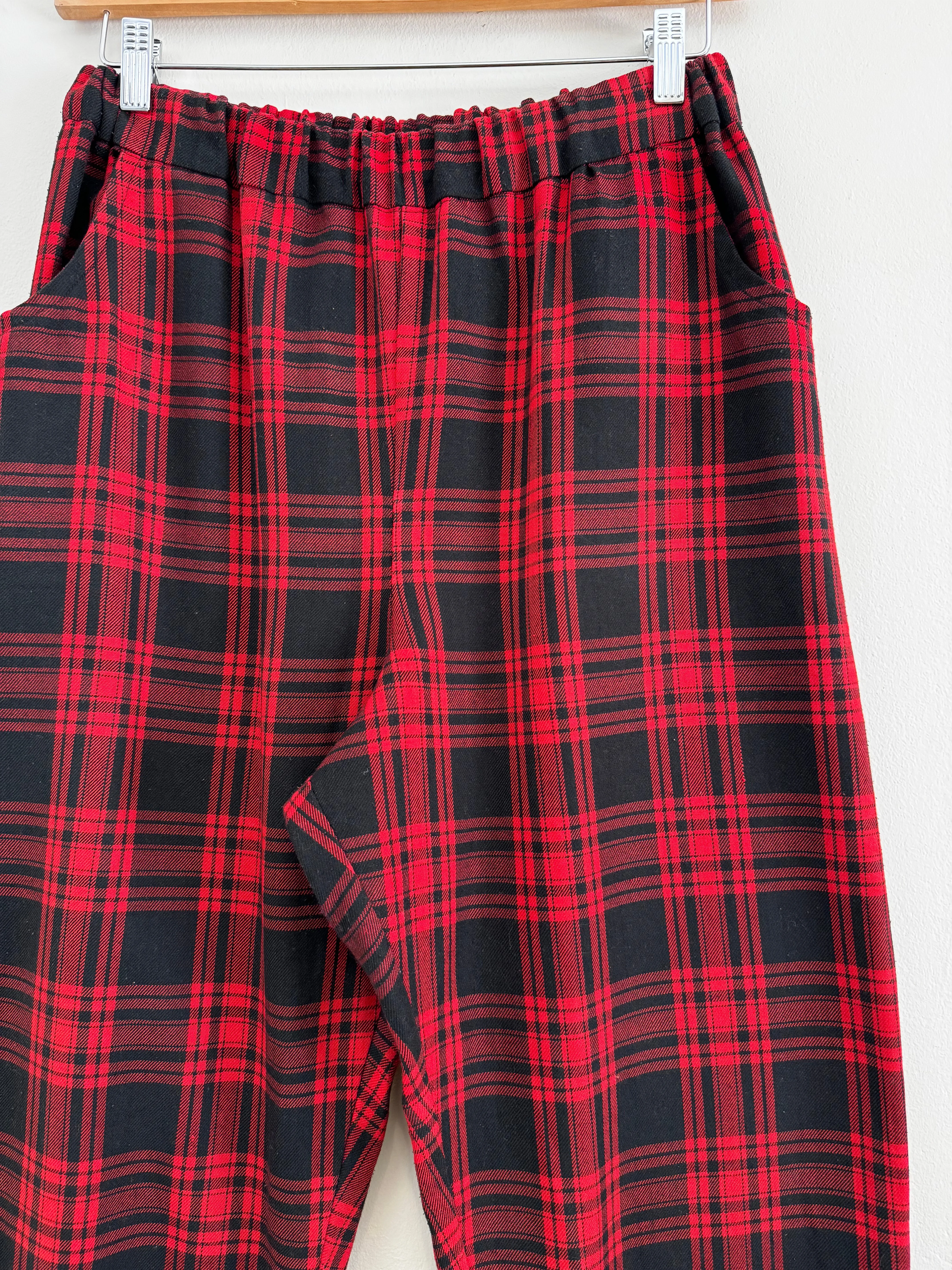 Red check set - Size 34