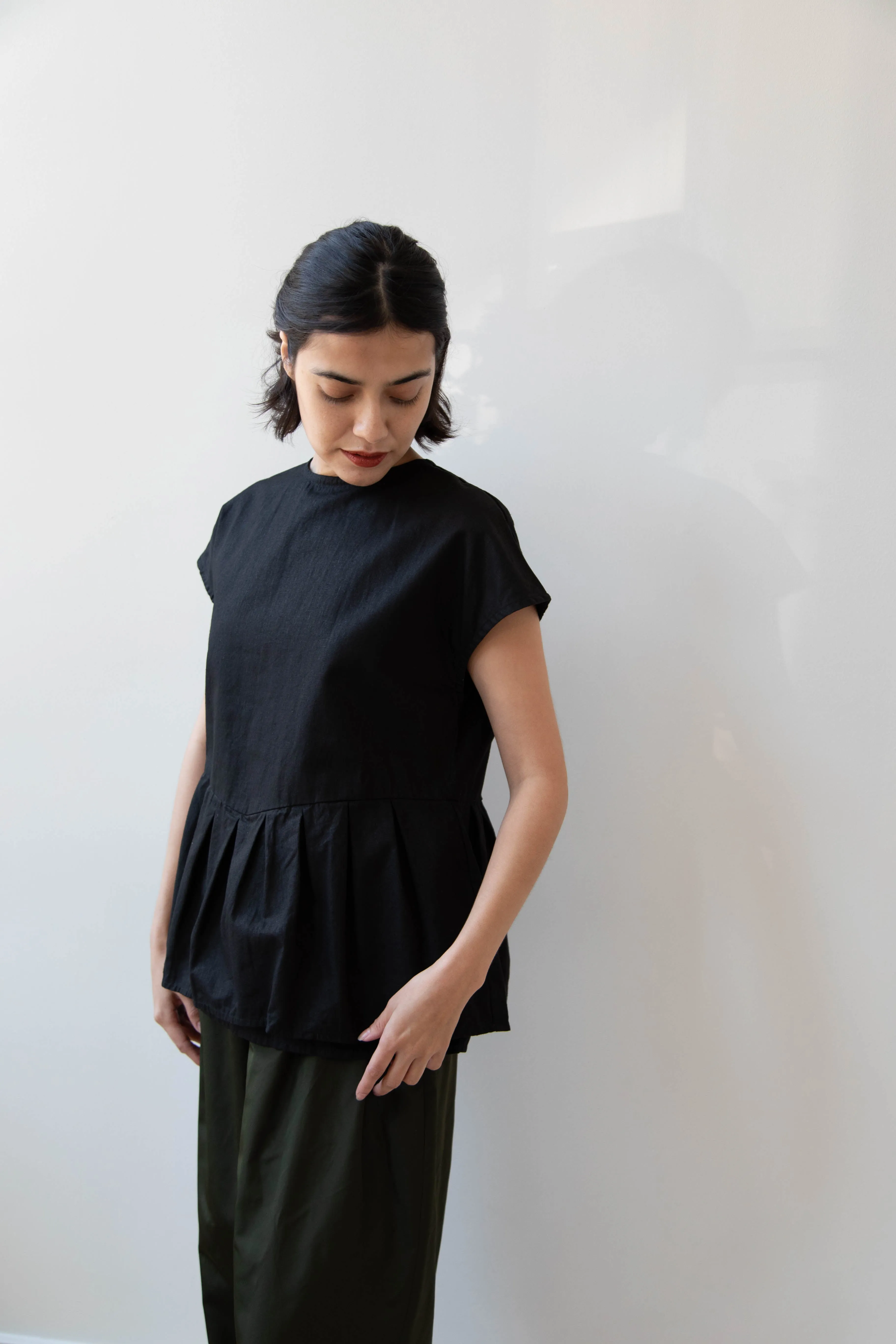 Robe de Peau | Two Way Top in Black