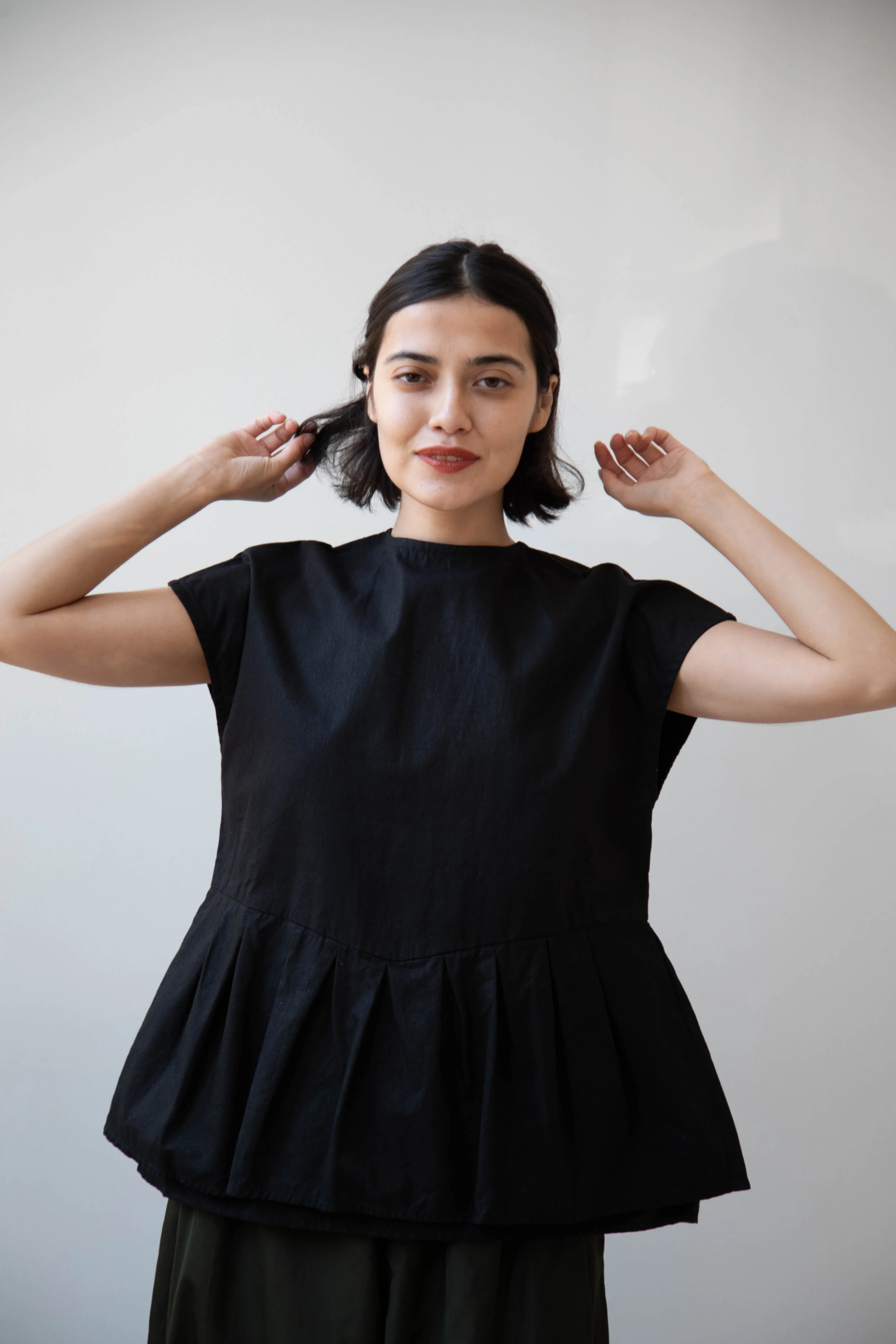 Robe de Peau | Two Way Top in Black