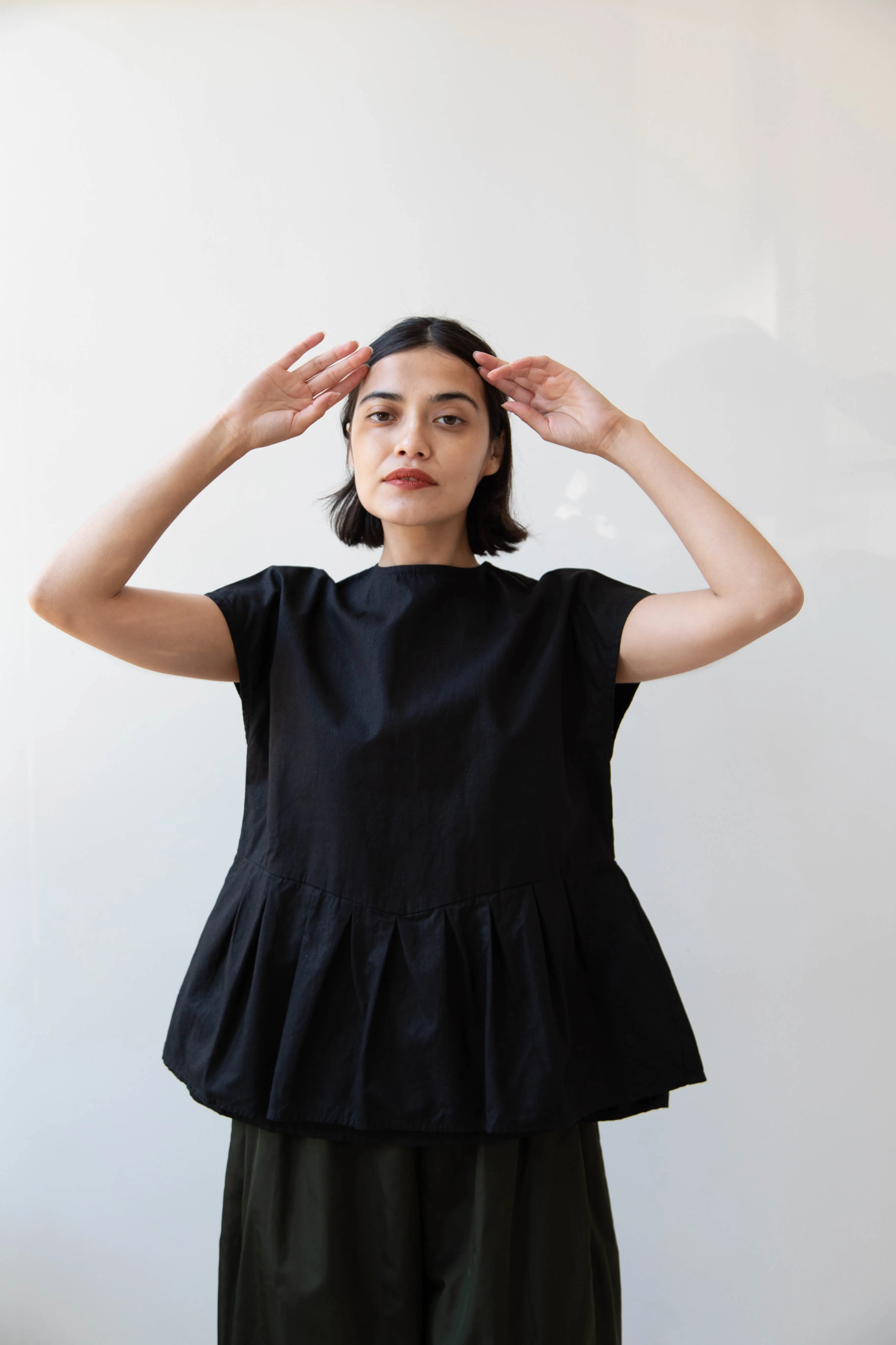 Robe de Peau | Two Way Top in Black