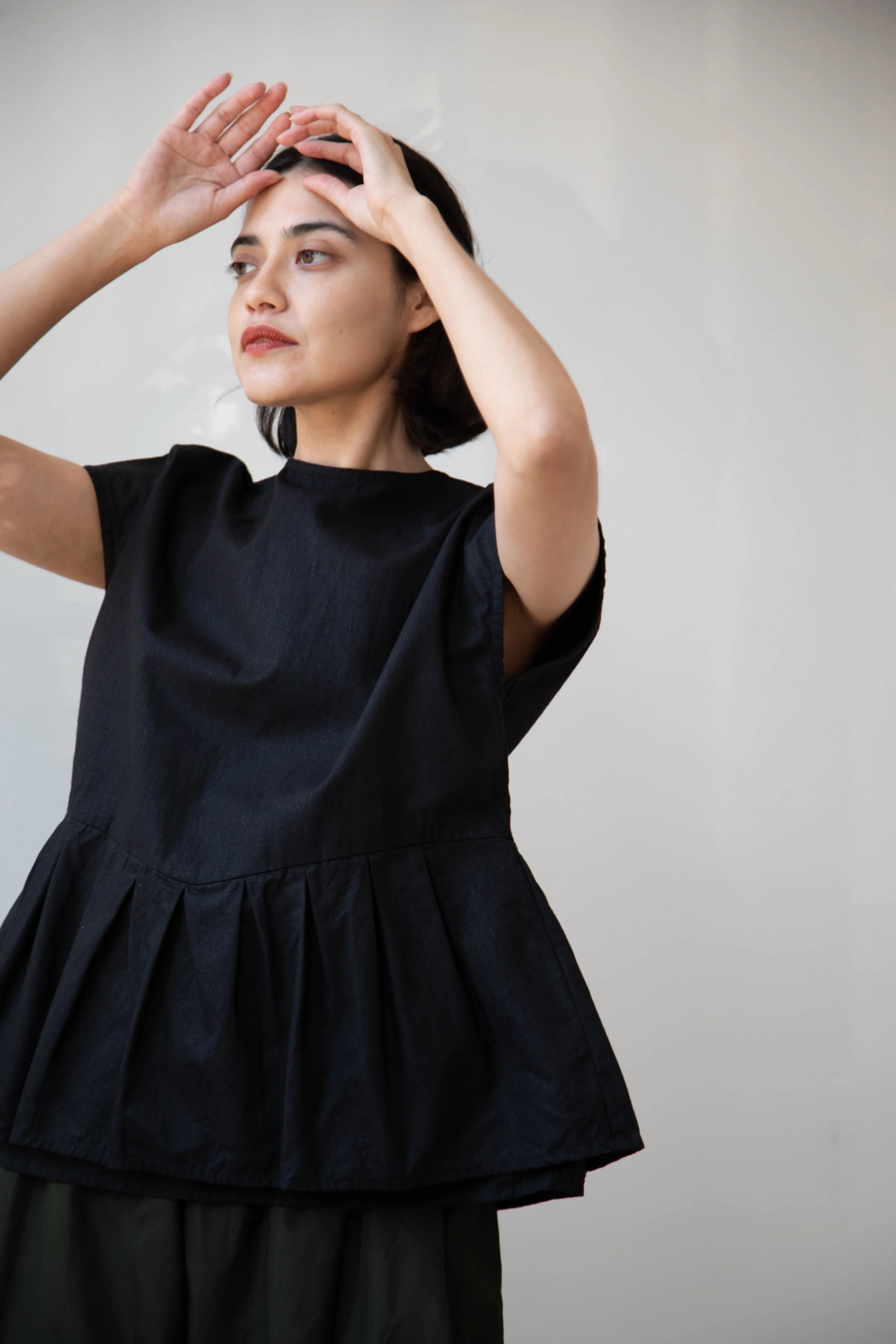 Robe de Peau | Two Way Top in Black