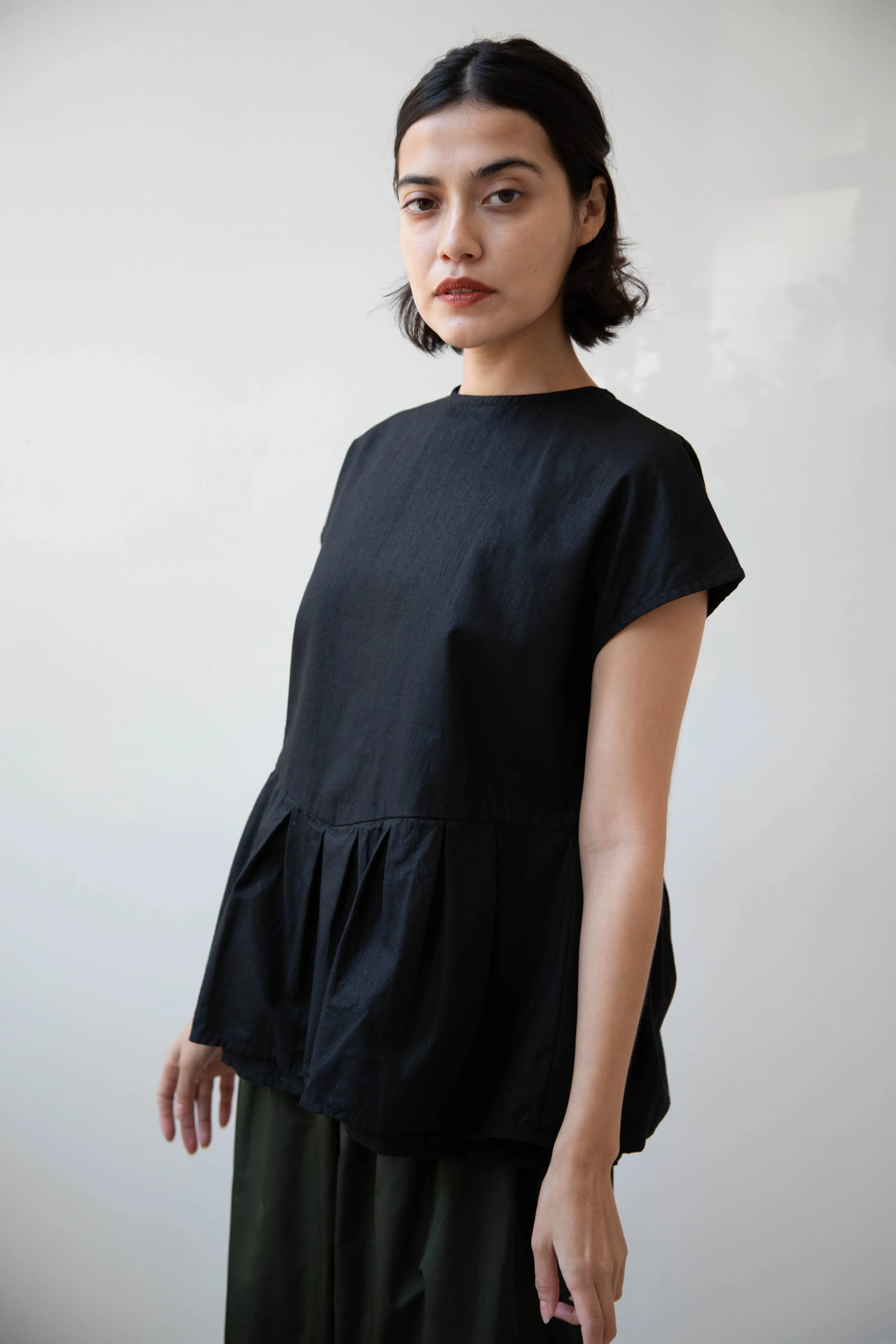 Robe de Peau | Two Way Top in Black