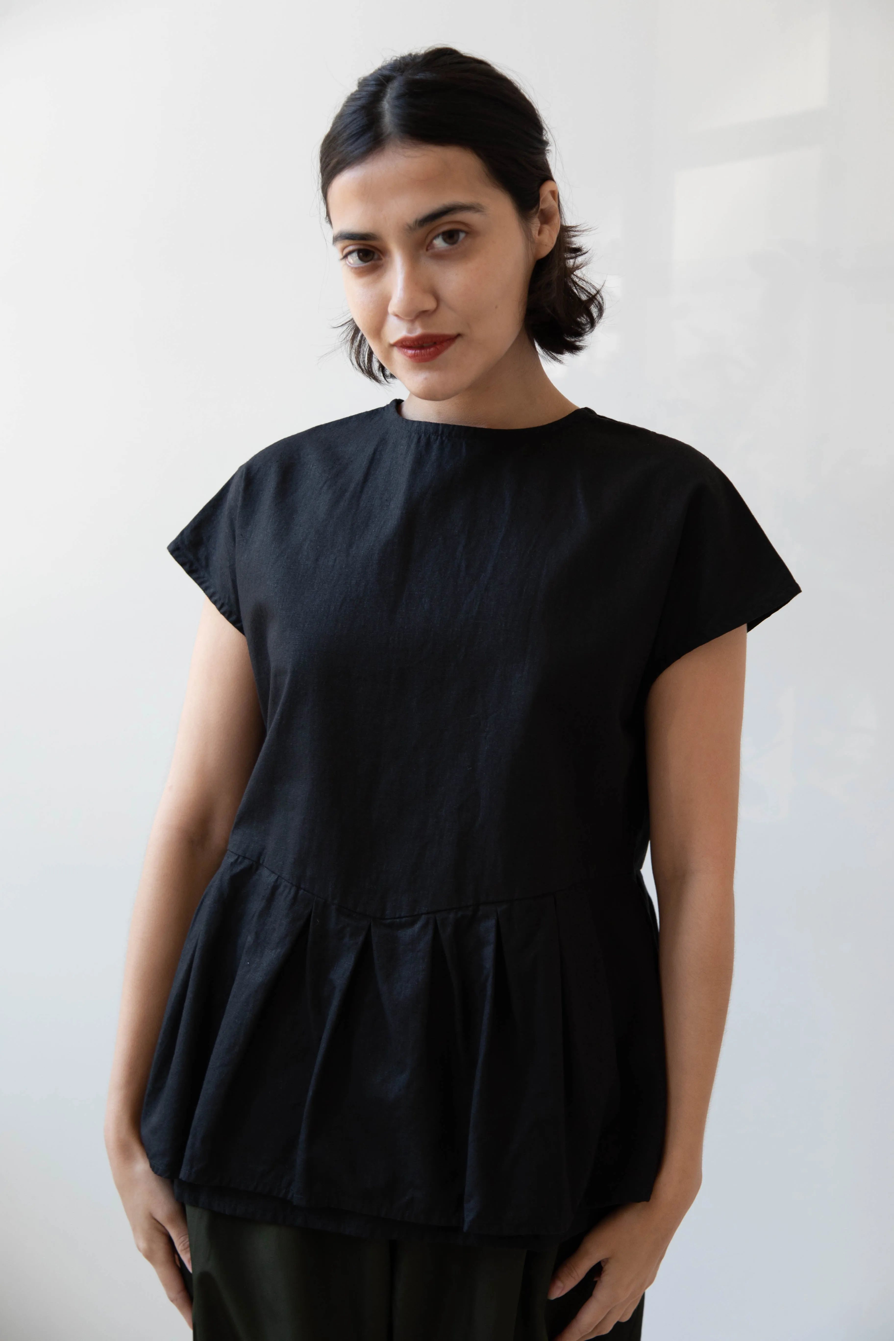 Robe de Peau | Two Way Top in Black