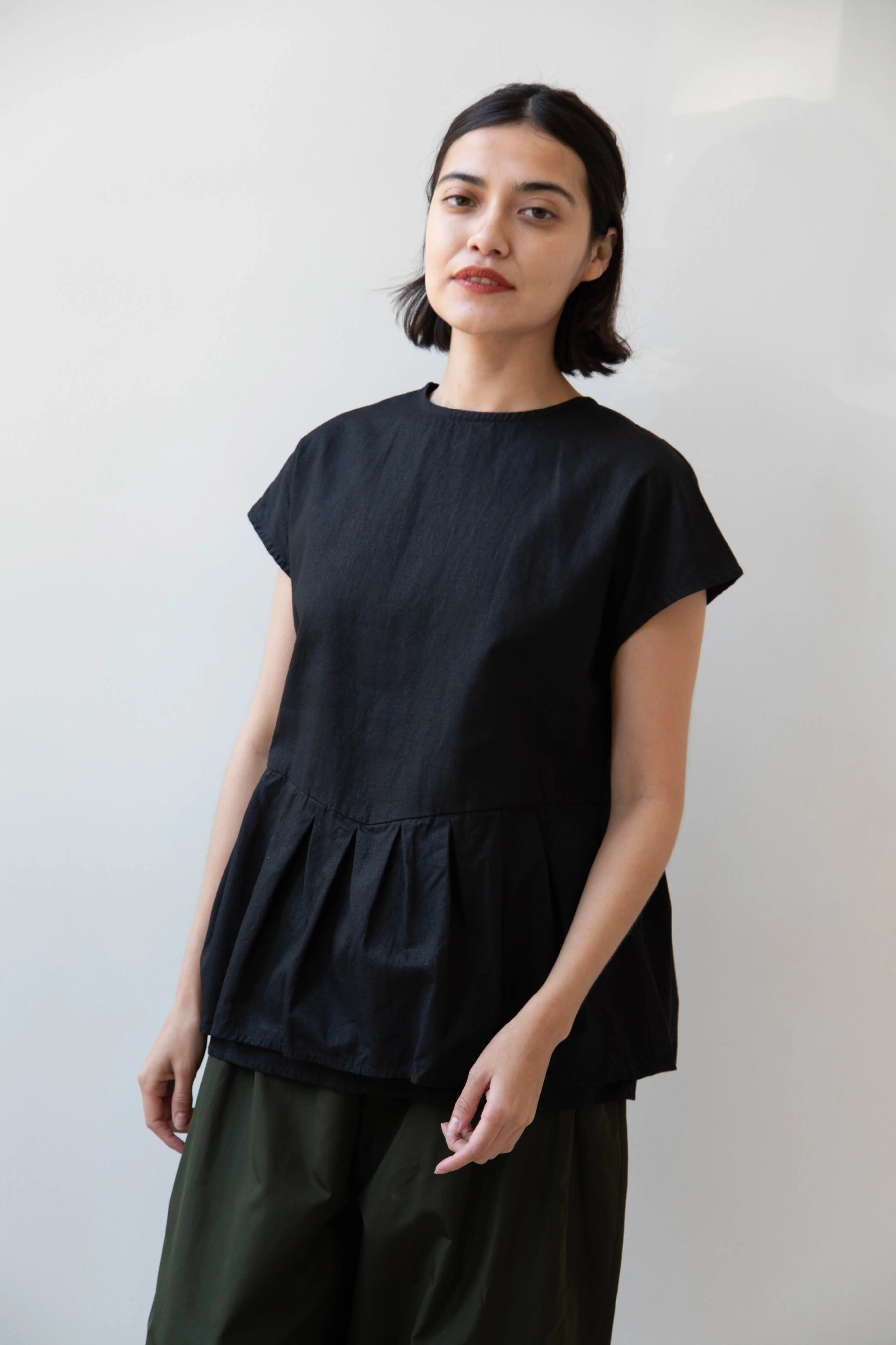 Robe de Peau | Two Way Top in Black