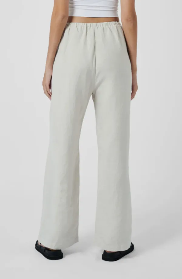 South Beach Linen Pants Beige