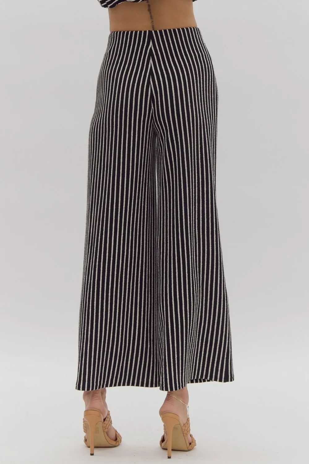 Stripe Print Pants