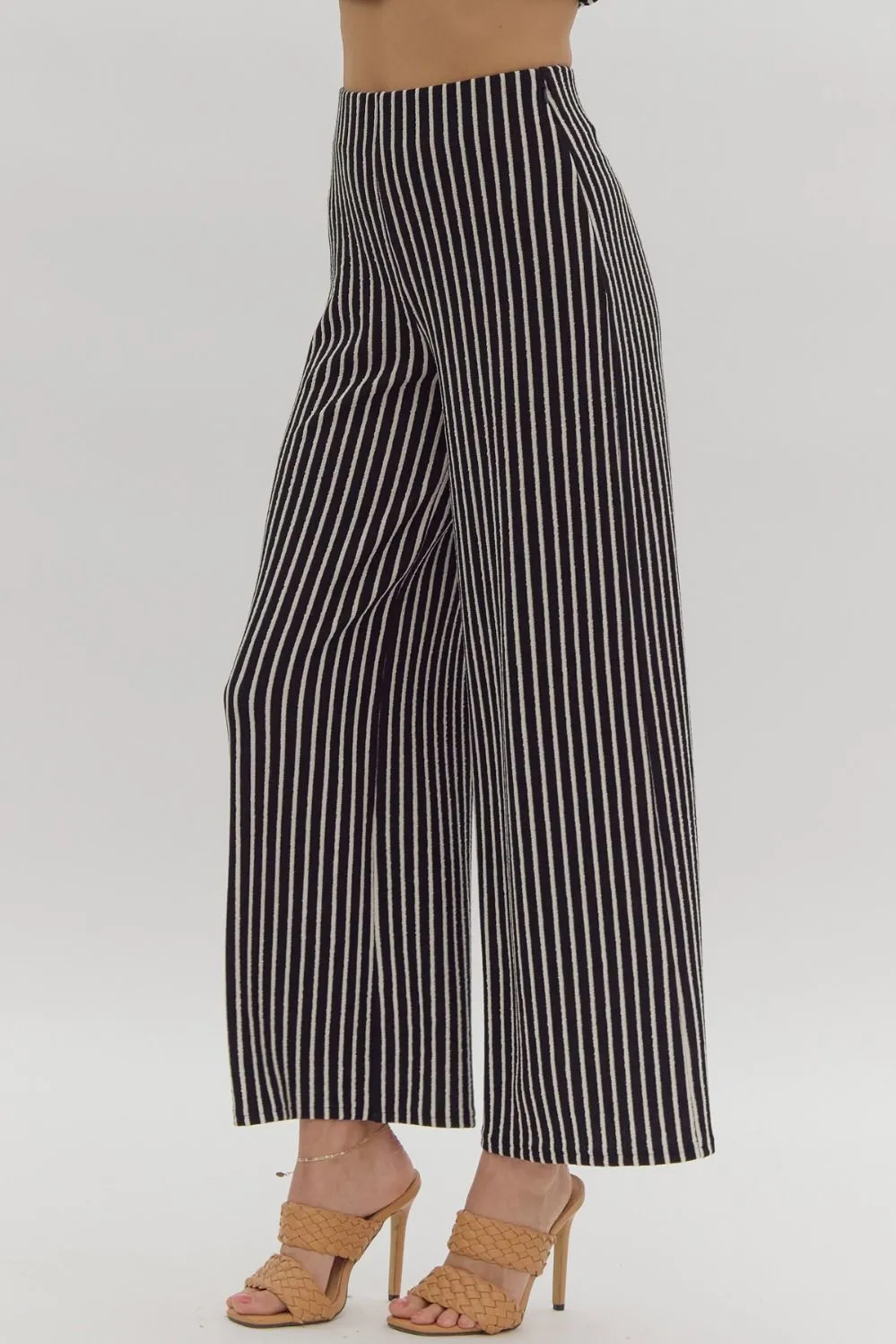 Stripe Print Pants