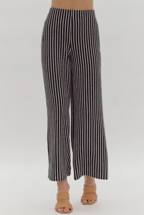 Stripe Print Pants