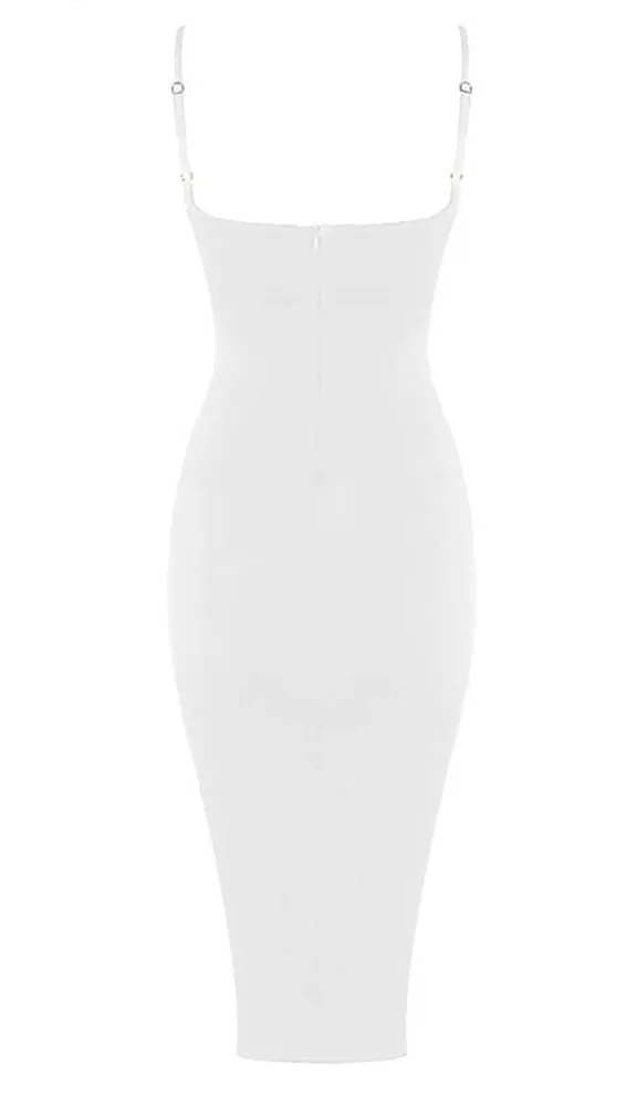 The Naomi Mini Dress White