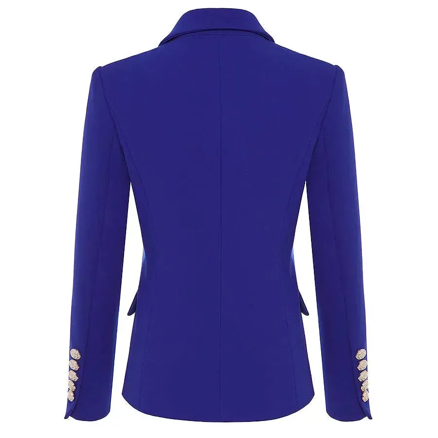 The Priscilla Slim Fit Blazer - Cobalt