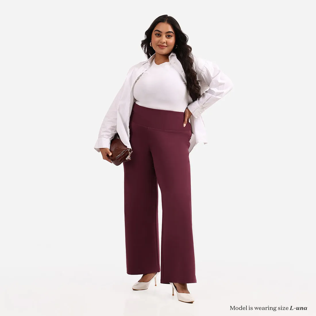 Ultimate Sculpt Wide-Legged Pants