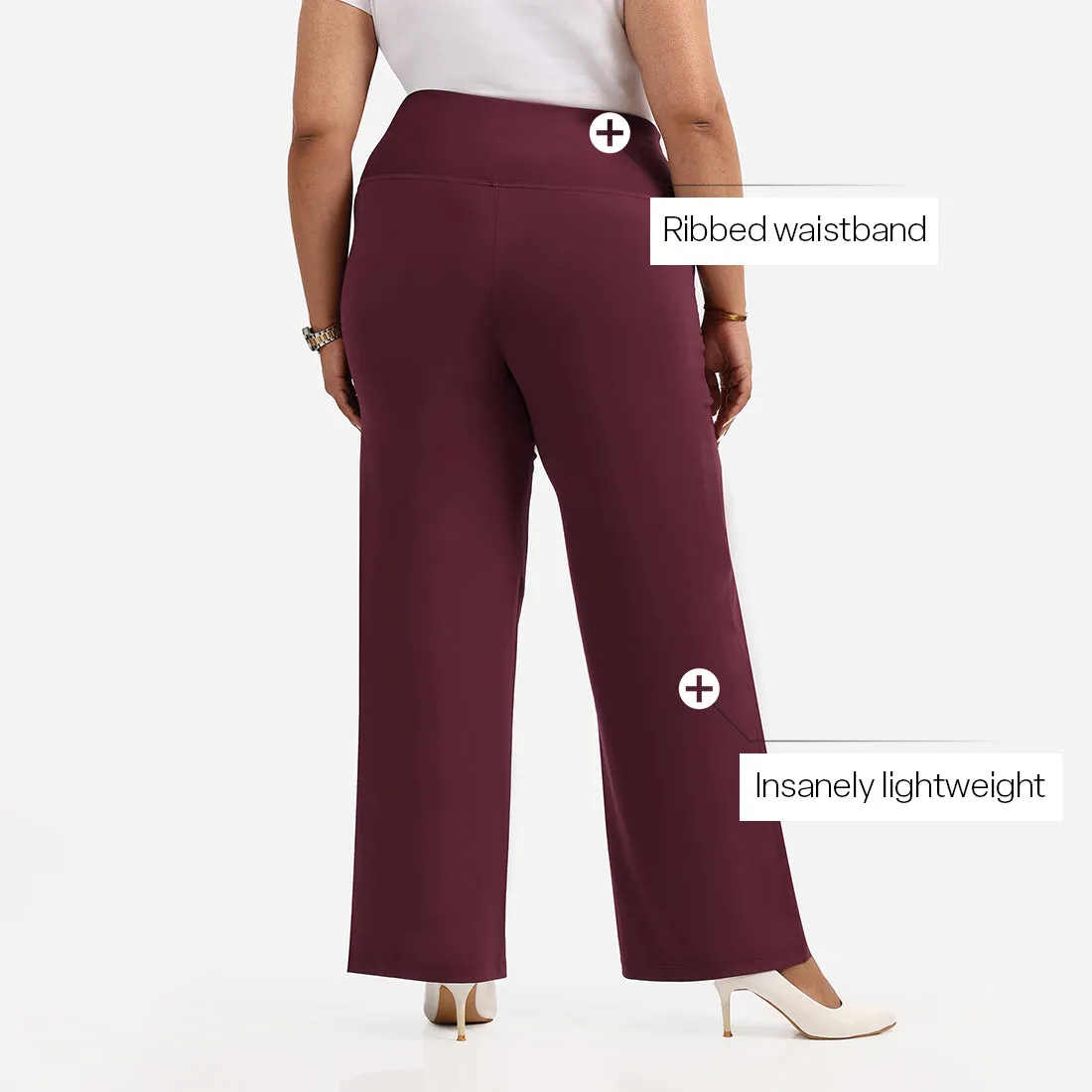 Ultimate Sculpt Wide-Legged Pants