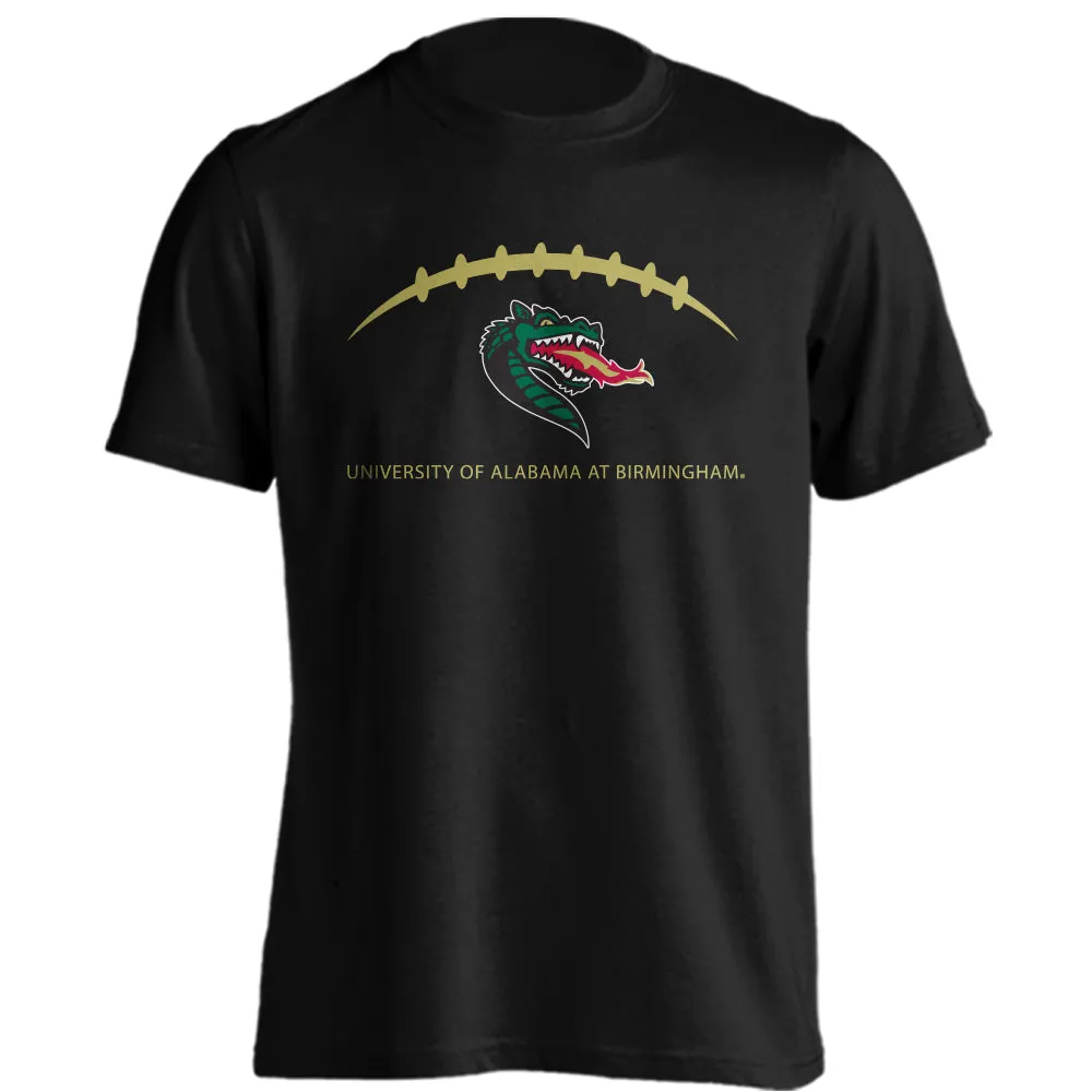 University of Alabama at Birmingham Blazers Laces Out Logo Short Sleeve Tee