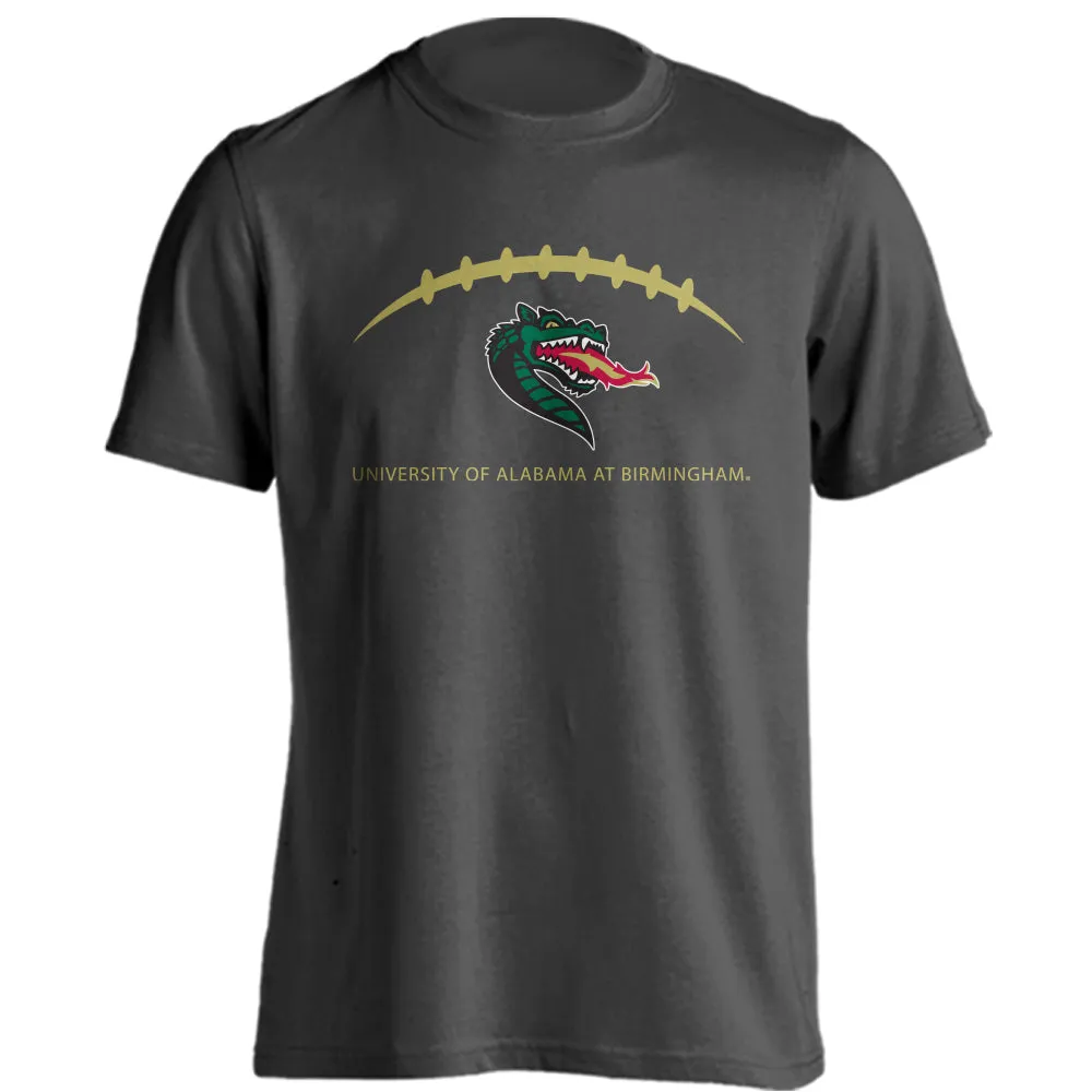 University of Alabama at Birmingham Blazers Laces Out Logo Short Sleeve Tee