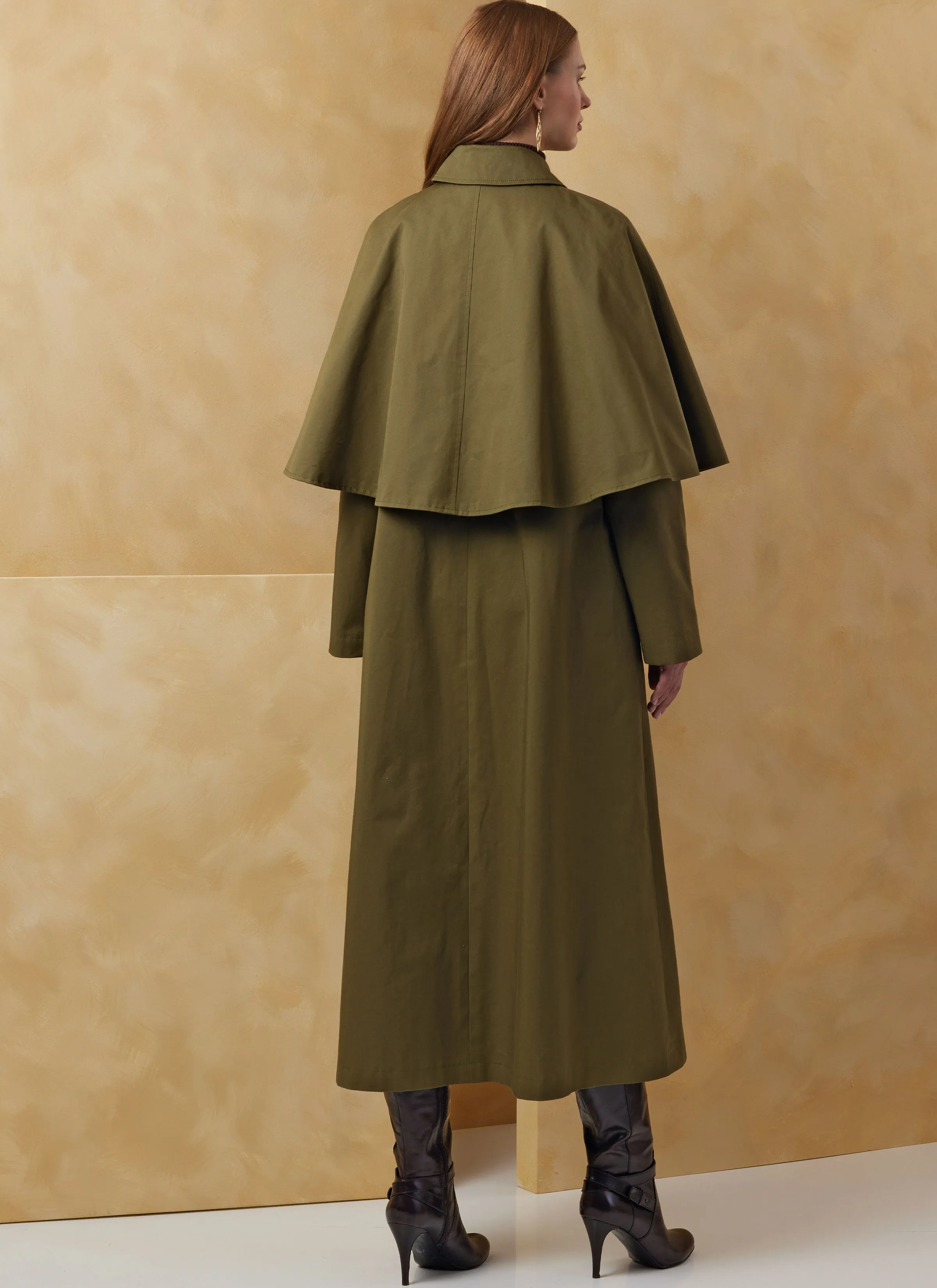 Vogue Sewing Pattern 2074 Misses' Cape Coat in Two Lengths