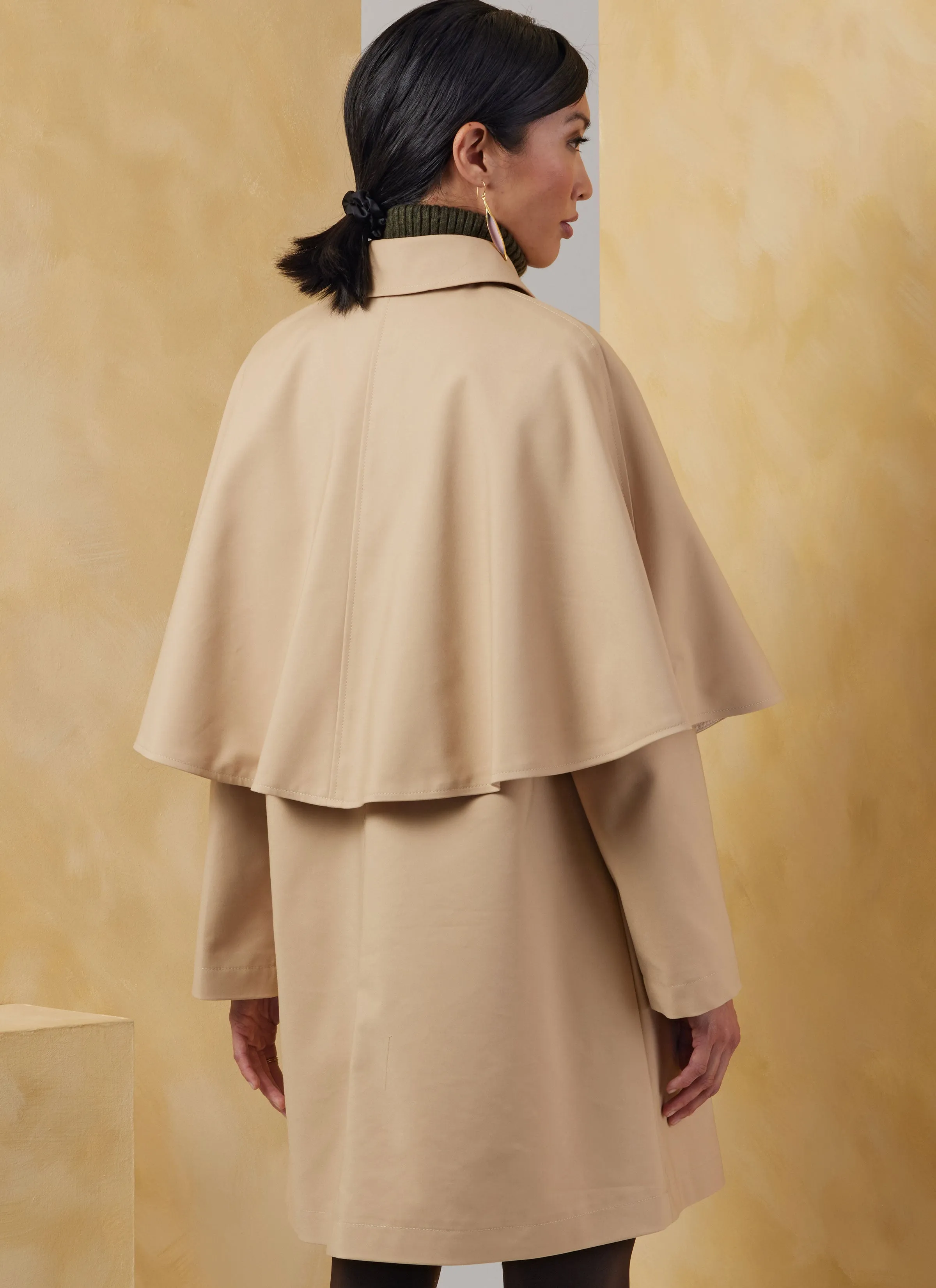 Vogue Sewing Pattern 2074 Misses' Cape Coat in Two Lengths