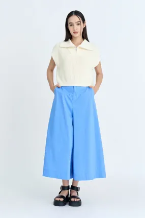 Wide-Legged Pants - Cornflower