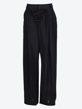 Wool tailored pants