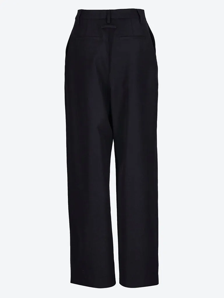 Wool tailored pants