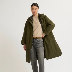 Yves Salomon Cape Coat - Army Green